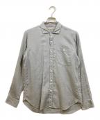 MARGARET HOWELLマーガレットハウエル）の古着「コットンリネンシャツ」｜グレー