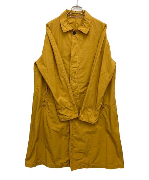 SCYEBASICS（サイベーシックス）SCYEBASICS (サイベーシックス) バルマカーンコート イエロー サイズ:36の古着・服飾アイテム