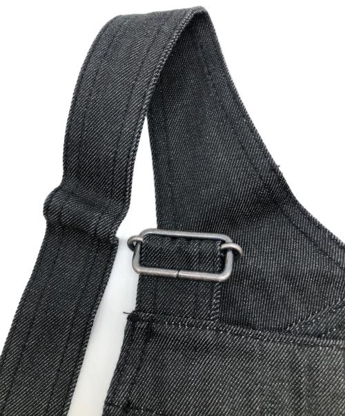 ESTNATION（エストネーション）ESTNATION (エストネーション) コットンデニムオーバーオールワンピース グレー サイズ:36の古着・服飾アイテム