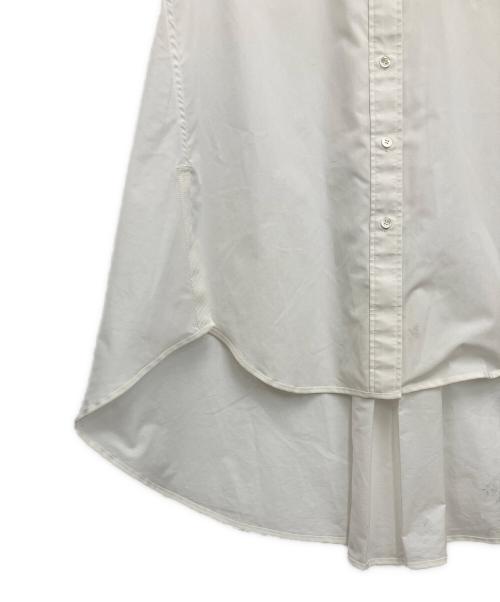 sacai（サカイ）sacai (サカイ) ロングシャツ ホワイト サイズ:2の古着・服飾アイテム