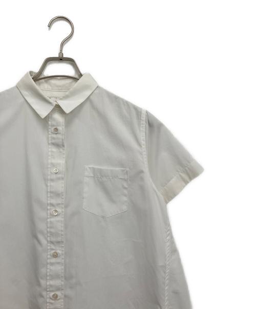 sacai（サカイ）sacai (サカイ) ロングシャツ ホワイト サイズ:2の古着・服飾アイテム