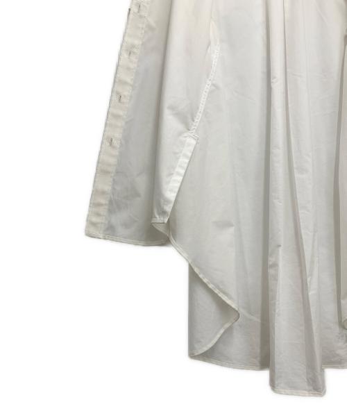 sacai（サカイ）sacai (サカイ) ロングシャツ ホワイト サイズ:2の古着・服飾アイテム