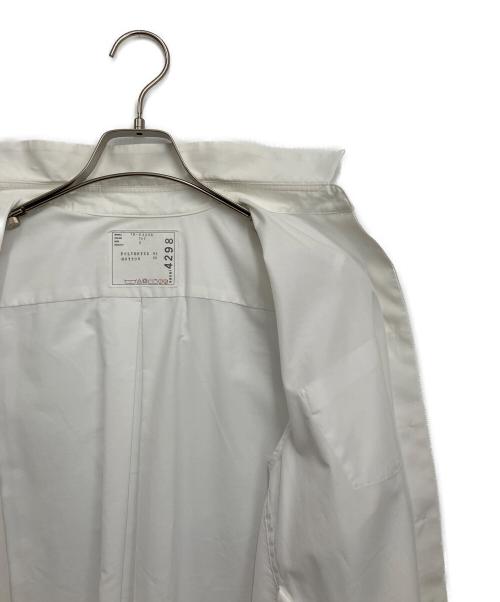 sacai（サカイ）sacai (サカイ) ロングシャツ ホワイト サイズ:2の古着・服飾アイテム
