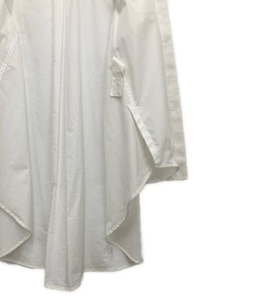 sacai（サカイ）sacai (サカイ) ロングシャツ ホワイト サイズ:2の古着・服飾アイテム