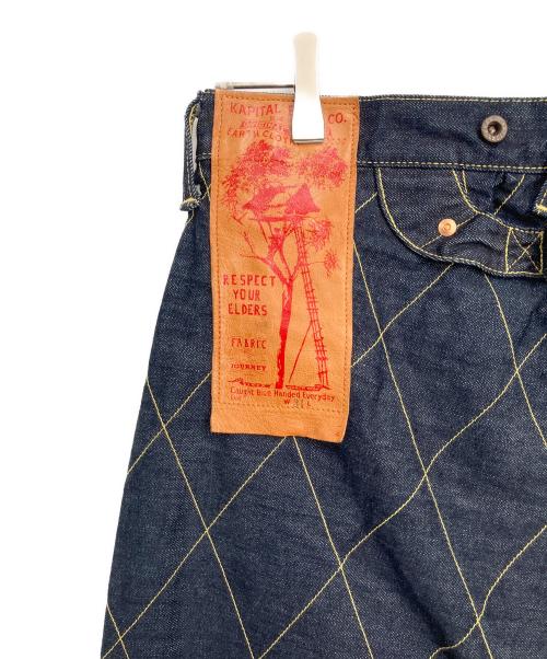 KAPITAL（キャピタル）KAPITAL (キャピタル) デニムパンツ インディゴ サイズ:78.5cmの古着・服飾アイテム