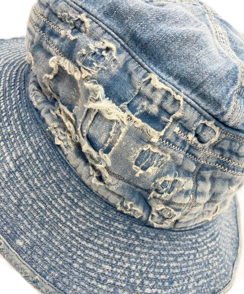 KAPITAL（キャピタル）KAPITAL (キャピタル) 襤褸老人と海ハット インディゴの古着・服飾アイテム