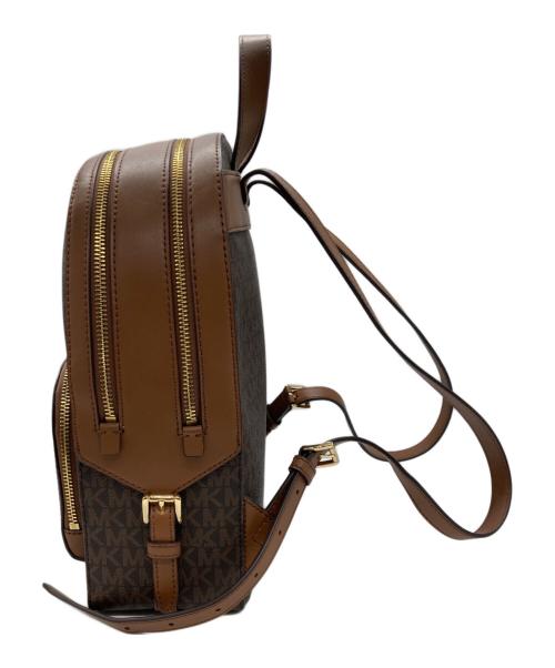 MICHAEL KORS（マイケル・コース）MICHAEL KORS (マイケルコース) リュック ブラウンの古着・服飾アイテム