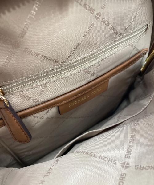 MICHAEL KORS（マイケル・コース）MICHAEL KORS (マイケルコース) リュック ブラウンの古着・服飾アイテム