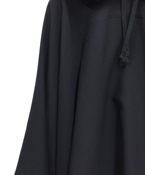 COMME des GARCONS HOMME DEUX（コムデギャルソン オム ドゥ）COMME des GARCONS HOMME DEUX (コムデギャルソン オム ドゥ) ウールギャバジンフーデッドポンチョ ネイビー サイズ:Freeの古着・服飾アイテム