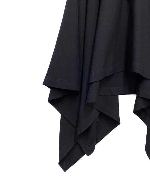 COMME des GARCONS HOMME DEUX（コムデギャルソン オム ドゥ）COMME des GARCONS HOMME DEUX (コムデギャルソン オム ドゥ) ウールギャバジンフーデッドポンチョ ネイビー サイズ:Freeの古着・服飾アイテム