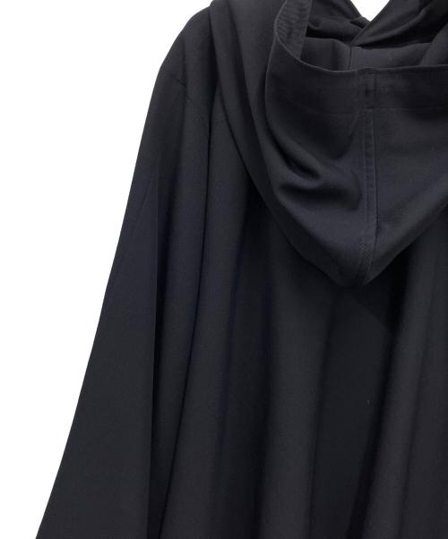 COMME des GARCONS HOMME DEUX（コムデギャルソン オム ドゥ）COMME des GARCONS HOMME DEUX (コムデギャルソン オム ドゥ) ウールギャバジンフーデッドポンチョ ネイビー サイズ:Freeの古着・服飾アイテム