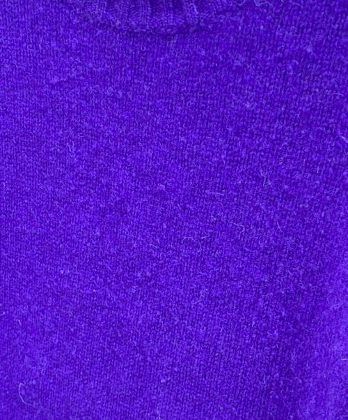 Acne studios（アクネ ストゥディオス）Acne studios (アクネ ストゥディオス) SAMARA WOOL クルーネックニット パープル サイズ:XSの古着・服飾アイテム
