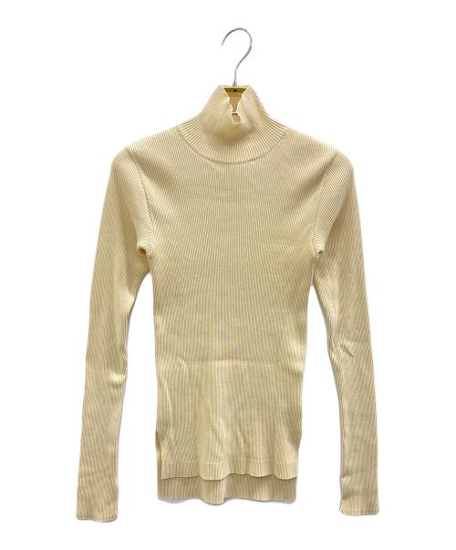 AURALEE（オーラリー）AURALEE (オーラリー) Ron Herman (ロンハーマン) タートルリブニット ベージュの古着・服飾アイテム