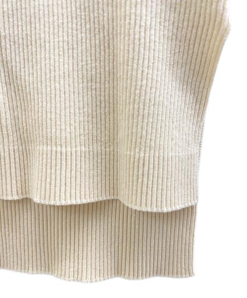 AURALEE（オーラリー）AURALEE (オーラリー) Ron Herman (ロンハーマン) タートルリブニット ベージュの古着・服飾アイテム