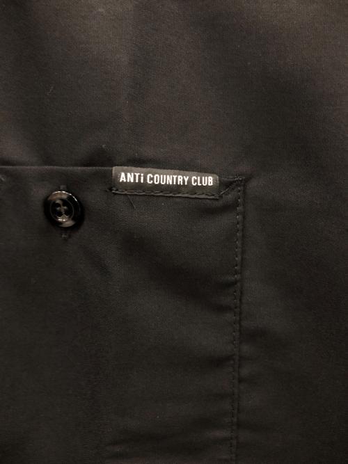 ANTI COUNTRY CLUB（アンタイ カントリー クラブ）ANTi COUNTRY CLUB (アンチカントリークラブ) TANGRAM (タングラム) ワークシャツ ブラック サイズ:Lの古着・服飾アイテム