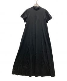 Graphpaper（グラフペーパー）の古着「Fine Smooth Mock Neck Dress」｜ブラック