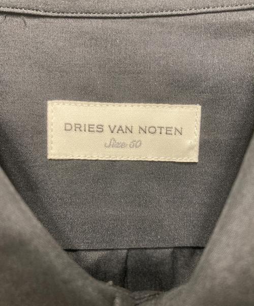 DRIES VAN NOTEN（ドリスヴァンノッテン）DRIES VAN NOTEN (ドリスヴァンノッテン) ロングスリーブシャツ ブラック サイズ:50の古着・服飾アイテム