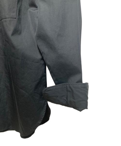 DRIES VAN NOTEN（ドリスヴァンノッテン）DRIES VAN NOTEN (ドリスヴァンノッテン) ロングスリーブシャツ ブラック サイズ:50の古着・服飾アイテム