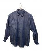 COMOLIコモリ）の古着「デニムコモリシャツ」｜インディゴ