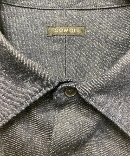COMOLI（コモリ）COMOLI (コモリ) デニムコモリシャツ インディゴ サイズ:4の古着・服飾アイテム