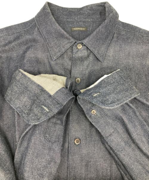 COMOLI（コモリ）COMOLI (コモリ) デニムコモリシャツ インディゴ サイズ:4の古着・服飾アイテム