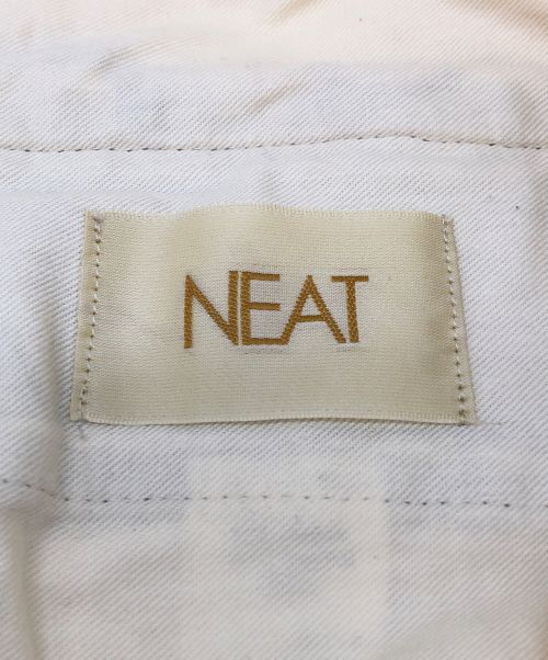 NEAT（ニート）NEAT (ニート) ハイウエストコットンパンツ グレー サイズ:Sの古着・服飾アイテム