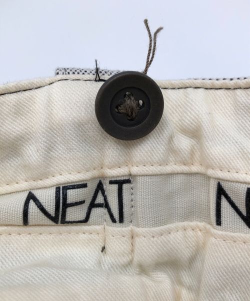NEAT（ニート）NEAT (ニート) ハイウエストコットンパンツ グレー サイズ:Sの古着・服飾アイテム