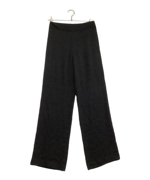 JIL SANDER（ジルサンダー）JIL SANDER (ジルサンダー) レーヨンシルクパンツ ブラック サイズ:32の古着・服飾アイテム