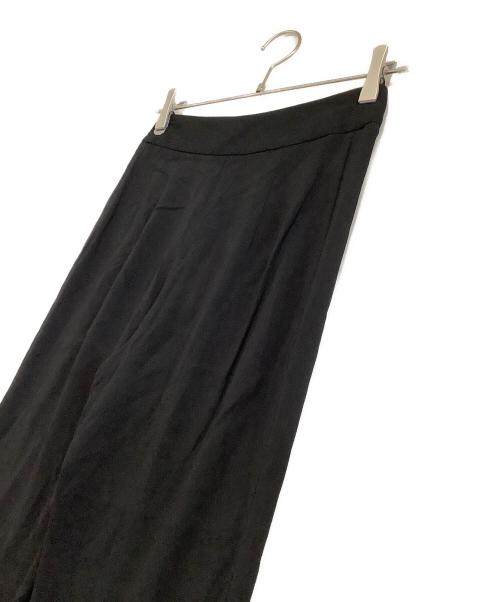 JIL SANDER（ジルサンダー）JIL SANDER (ジルサンダー) レーヨンシルクパンツ ブラック サイズ:32の古着・服飾アイテム