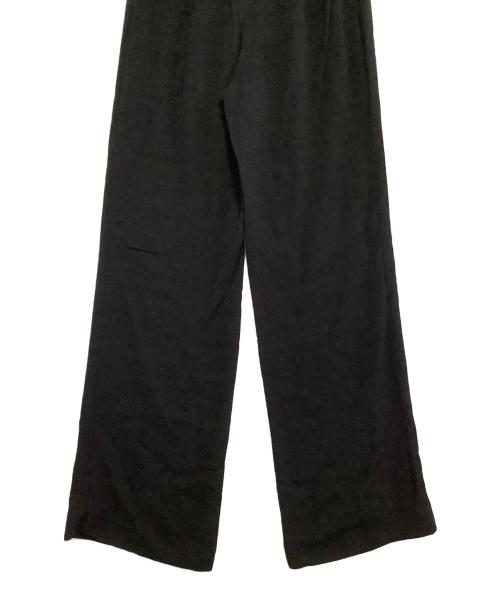 JIL SANDER（ジルサンダー）JIL SANDER (ジルサンダー) レーヨンシルクパンツ ブラック サイズ:32の古着・服飾アイテム