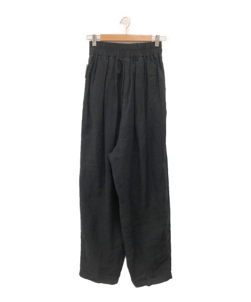 Mediam（ミディアム）Mediam (ミディアム) Linen Shalwar Pants ブラック サイズ:Fの古着・服飾アイテム