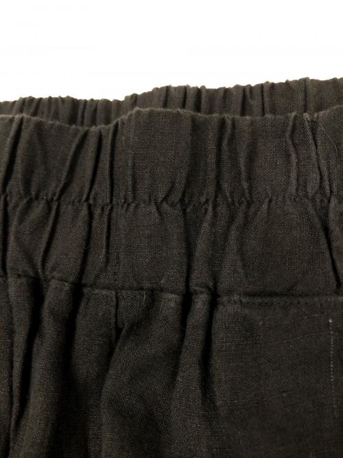 Mediam（ミディアム）Mediam (ミディアム) Linen Shalwar Pants ブラック サイズ:Fの古着・服飾アイテム