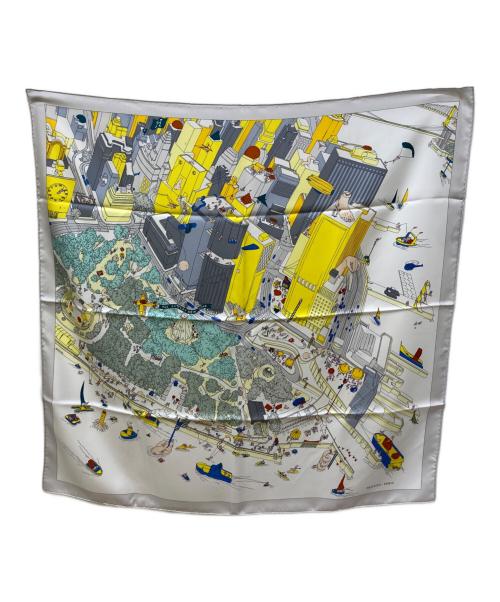 HERMES（エルメス）HERMES (エルメス) カレ90 グレー サイズ:-の古着・服飾アイテム