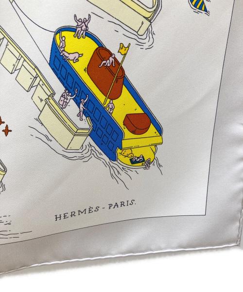 HERMES（エルメス）HERMES (エルメス) カレ90 グレー サイズ:-の古着・服飾アイテム