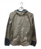 NIKE×GYAKUSOUナイキ×ギャクソウ）の古着「メッシュラインドフーディジャケット」｜グレー