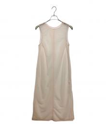 H BEAUTY&YOUTH（エイチ ビューティー&ユース）の古着「シアースムースドレス」｜ピンク