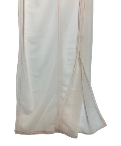 H BEAUTY&YOUTH（エイチ ビューティー&ユース）H BEAUTY&YOUTH (エイチ ビューティー&ユース) シアースムースドレス ピンク サイズ:Mの古着・服飾アイテム