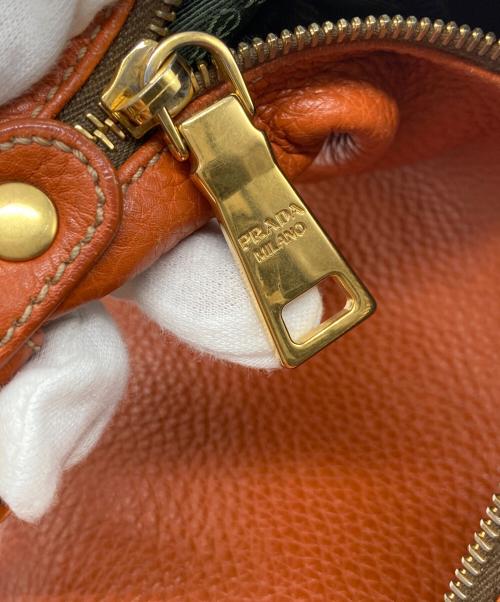 PRADA（プラダ）PRADA (プラダ) ワンショルダーバッグ オレンジの古着・服飾アイテム