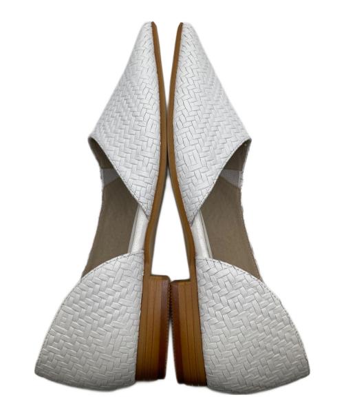 DIANA（ダイアナ）DIANA (ダイアナ) メッシュシューズ ホワイト サイズ:24 1/2の古着・服飾アイテム