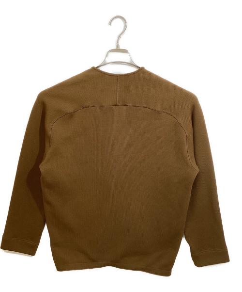 THE NORTH FACE（ザ ノース フェイス）THE NORTH FACE (ザ ノース フェイス) EXPLORE TECSWEATER CARDIGAN ブラウン サイズ:Lの古着・服飾アイテム