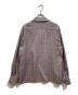 6(ROKU) BEAUTY&YOUTH (ロク ビューティーアンドユース) SQUARE LINE SHIRT ピンク サイズ:Free：4000円