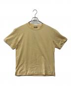 MARGARET HOWELLマーガレットハウエル）の古着「FINE DENSE COTTON JERSEY」｜イエロー