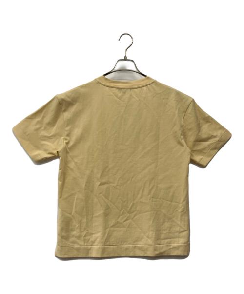 MARGARET HOWELL（マーガレットハウエル）MARGARET HOWELL (マーガレットハウエル) FINE DENSE COTTON JERSEY イエロー サイズ:Mの古着・服飾アイテム