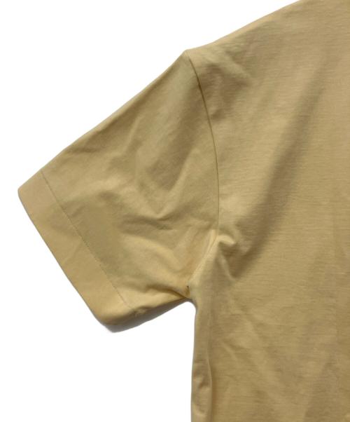 MARGARET HOWELL（マーガレットハウエル）MARGARET HOWELL (マーガレットハウエル) FINE DENSE COTTON JERSEY イエロー サイズ:Mの古着・服飾アイテム