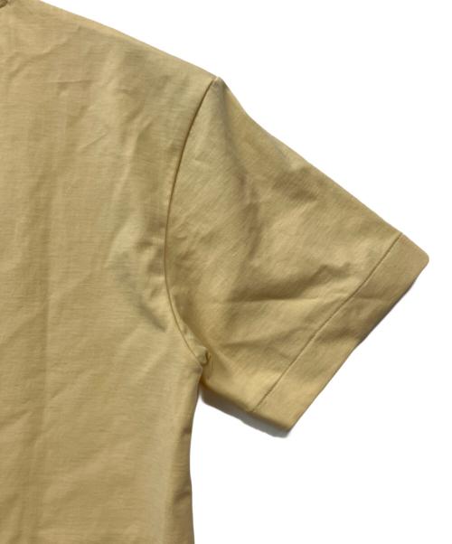 MARGARET HOWELL（マーガレットハウエル）MARGARET HOWELL (マーガレットハウエル) FINE DENSE COTTON JERSEY イエロー サイズ:Mの古着・服飾アイテム