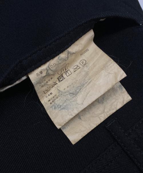 COMME des GARCONS HOMME DEUX（コムデギャルソン オム ドゥ）COMME des GARCONS HOMME DEUX (コムデギャルソン オム ドゥ) ポリ縮絨テーパードパンツ ブラック サイズ:XSの古着・服飾アイテム