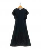 INTIMITEアンティミテ）の古着「Flare Sleeveless C＆S One-piece」｜ブラック