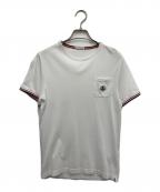 MONCLERモンクレール）の古着「MAGLIA T-SHIRT」｜ホワイト