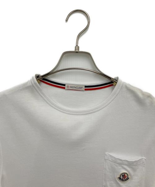 MONCLER（モンクレール）MONCLER (モンクレール) MAGLIA T-SHIRT ホワイト サイズ:XSの古着・服飾アイテム
