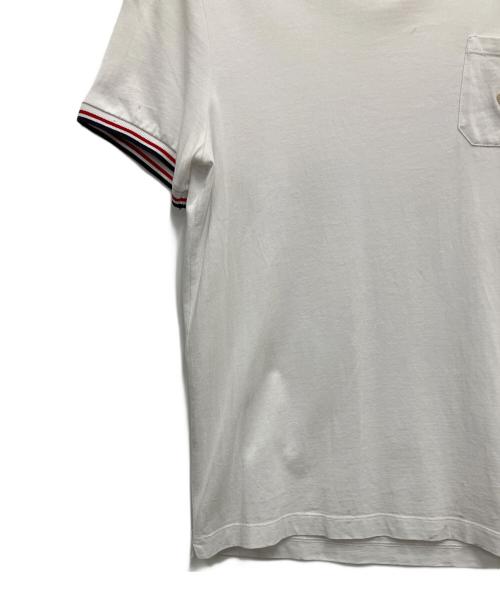MONCLER（モンクレール）MONCLER (モンクレール) MAGLIA T-SHIRT ホワイト サイズ:XSの古着・服飾アイテム